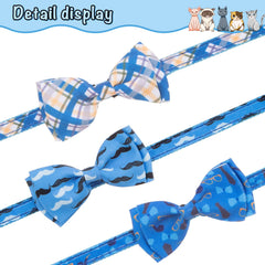 VKPETFR collar para gato en conjunto triple, ajustable