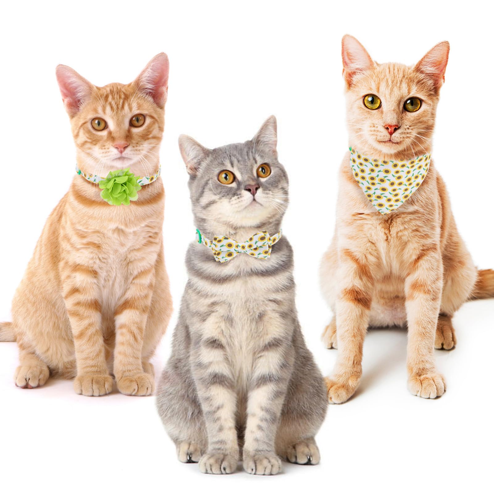VKPETFR collar gatos diseños variados para cualquier ocasión.