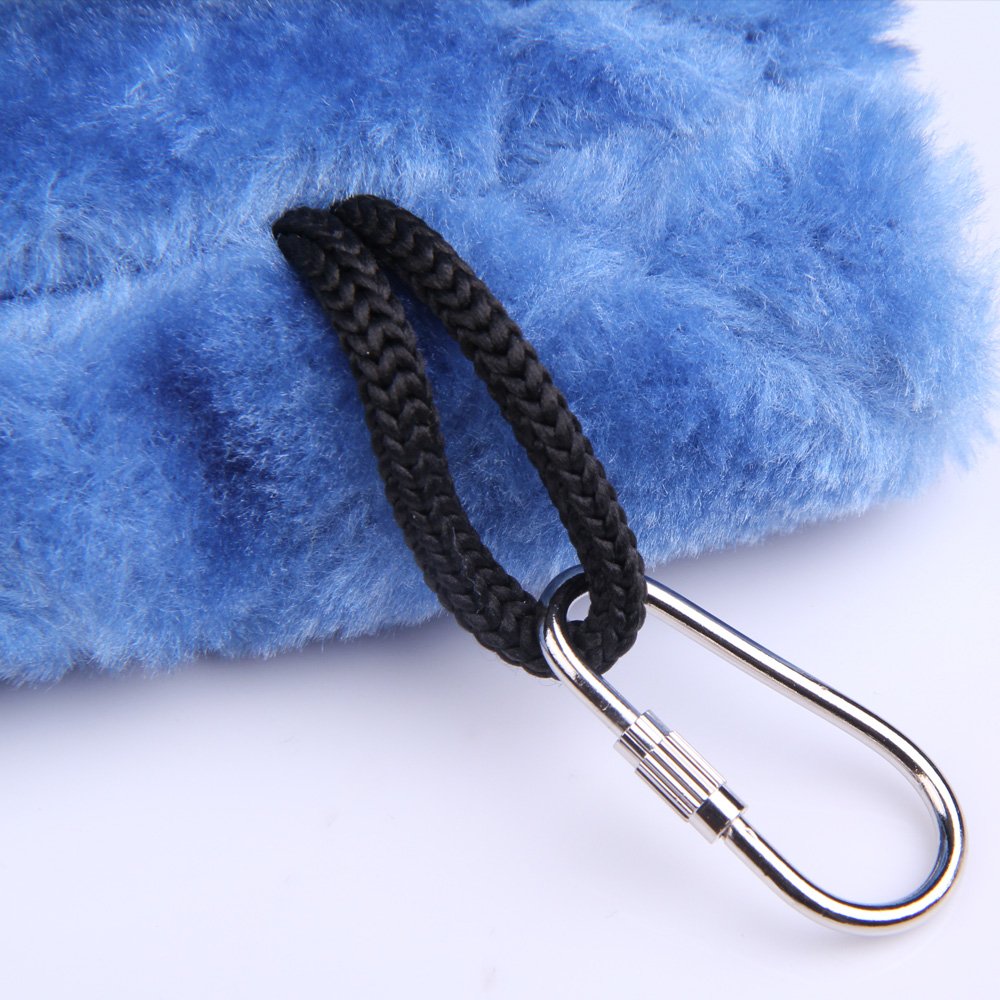 Nido acogedor Vktech para aves, descanso cálido en azul