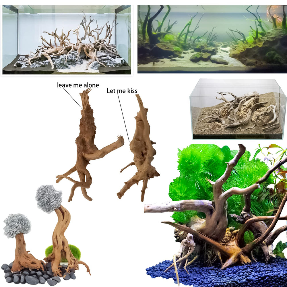 Conjunto de 8 piezas Vmiapxo, ideal para acuarios y jardines.