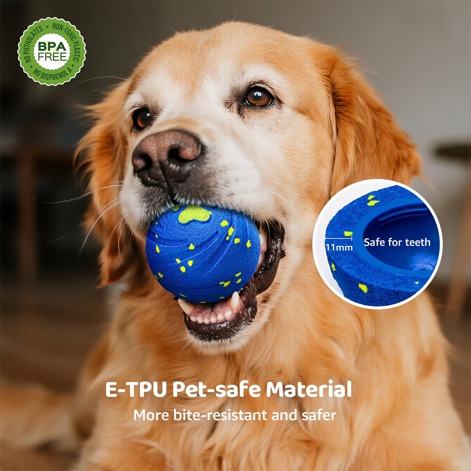 VNAKIO bola interactiva con carga rápida Tipo-C lista para jugar
