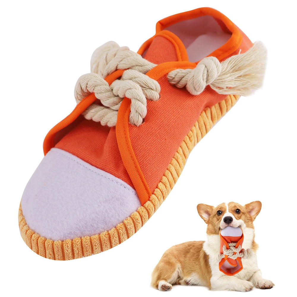 Vocheer juguete-mordedor-interactivo-con-sonajero para perros, estimula juego y curiosidad.