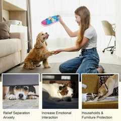 Vocheer zapato con chirriador para perros, entretenimiento interactivo en casa.