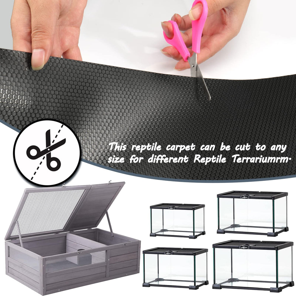 Vodolo apto para varios reptiles: dragón barbudo, geckos, tortugas y más.
