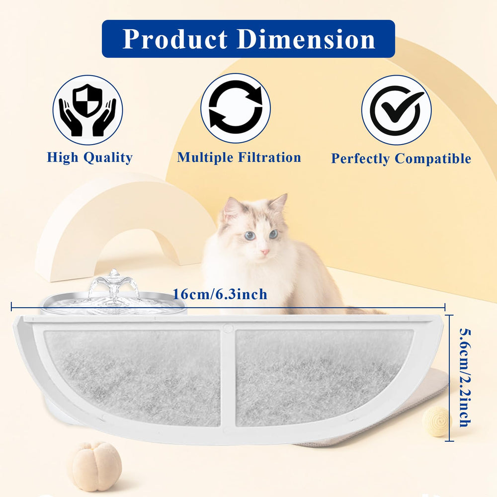 Compatibilidad con Eufy fuente de agua para mascotas facilita sustitución