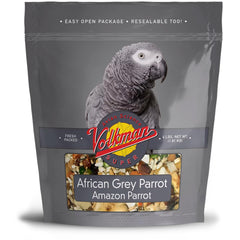 Volkman alimento loro gris africano: bolsa de 4 lb para dieta balanceada diaria