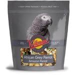 Volkman Avian Science Super African Grey, contiene hueso de sepia para calcio.