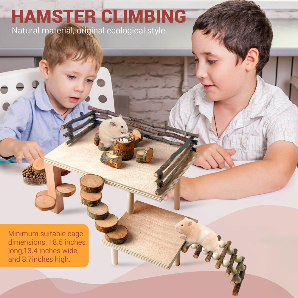 VolksRose conjunto-juego-hamster, conjunto completo para entretenimiento diario.