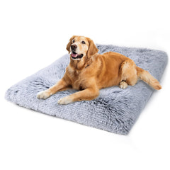 Cama Vonabem extragrande en plush, ideal para descansar tras paseos largos.