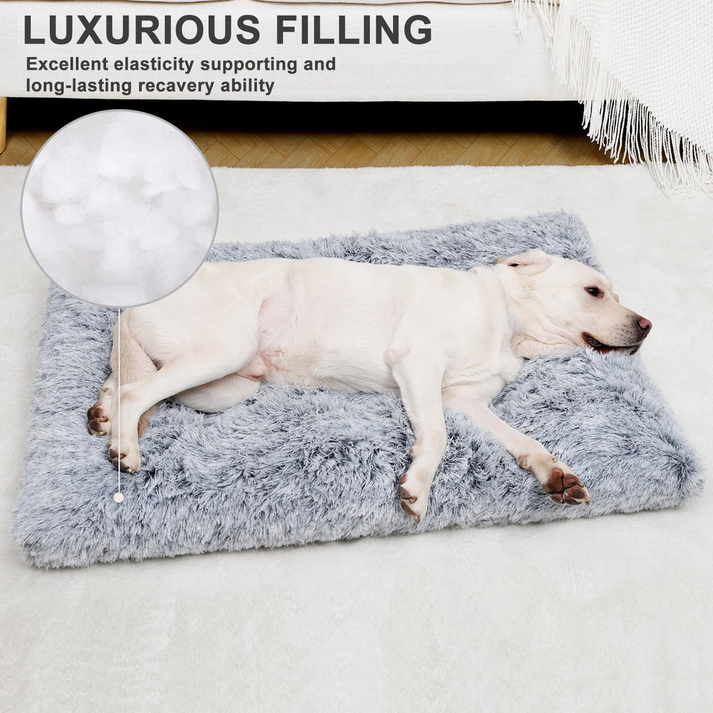 Cama Vonabem con dimensiones 41x27 pulgadas, adecuada para jaula o suelo.