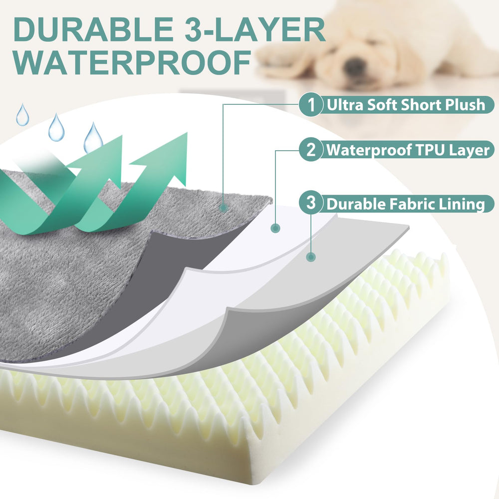 Vonabem cama-perro-xl capa desmontable y lavable para limpieza fácil