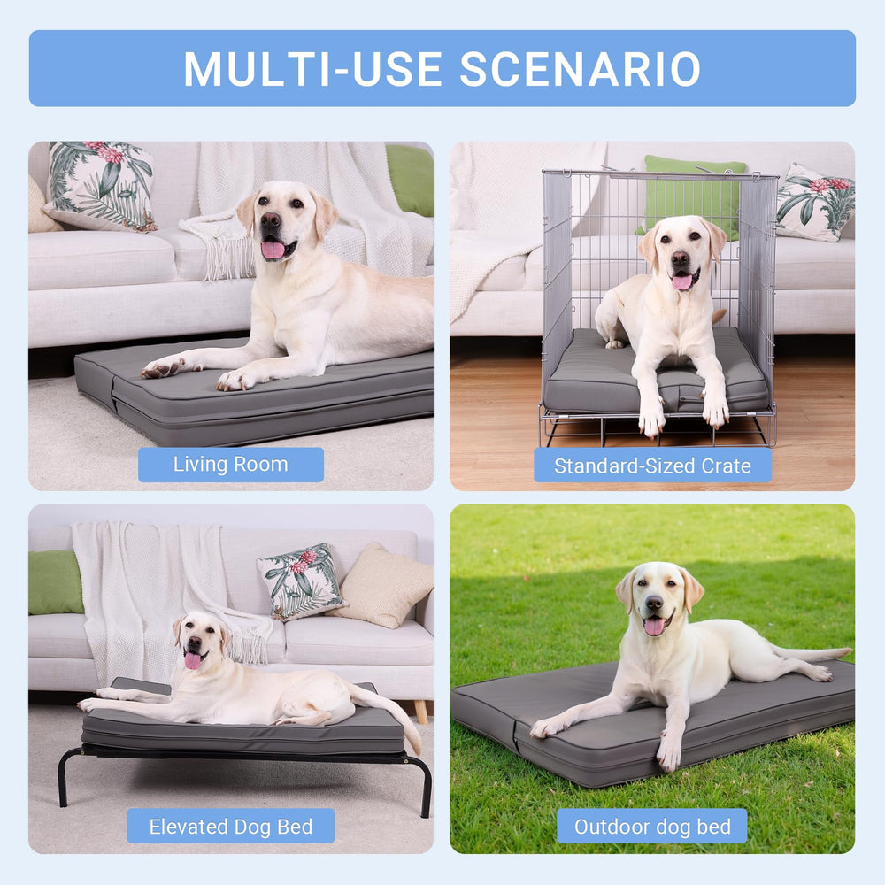 vonabem cama xl 53x36x4 pulgadas para perros grandes