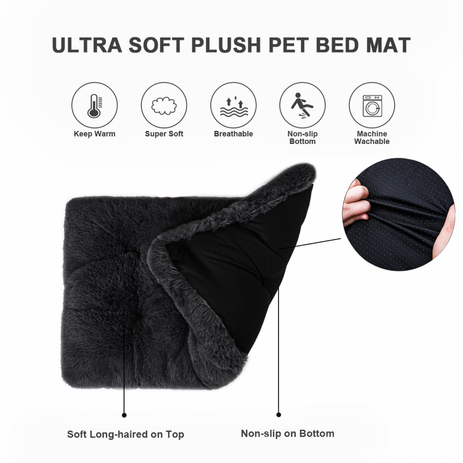 Vonabem colchoneta uso-multi: adecuada para interior, exterior y viajes.