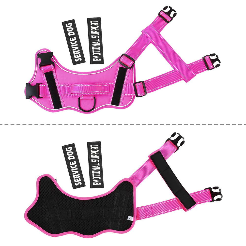 VOOPET arnés ajustable para perros de diferentes tallas con ajuste sencillo.