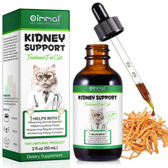 VOSIFSDIY soporte riñón gato: gotas para equilibrio y función renal