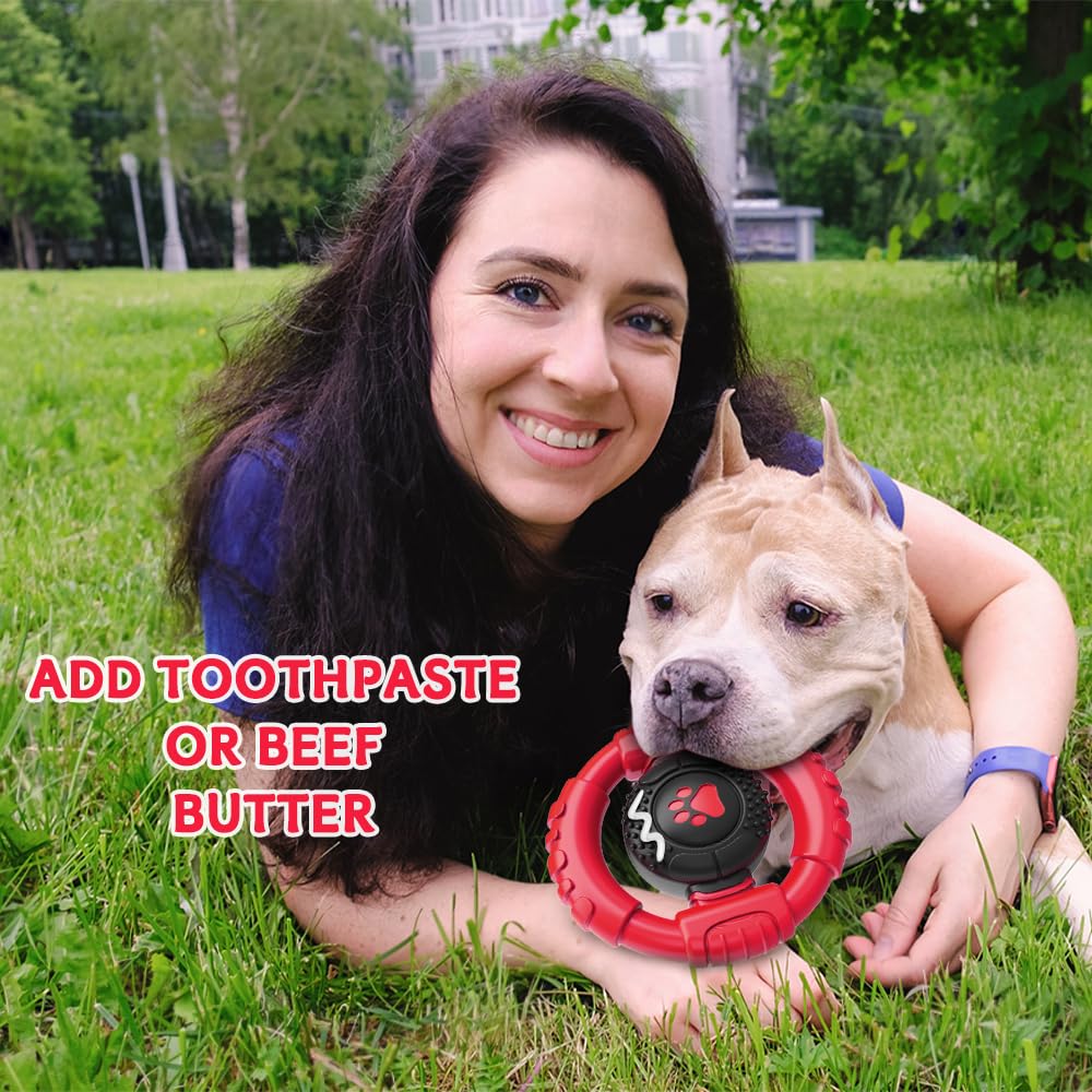 Juguete interactivo con sonido para estimular juego y mente del perro