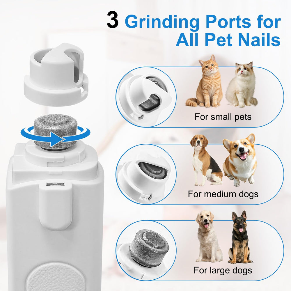 Dispositivo apto para perros y gatos de todas las tallas.