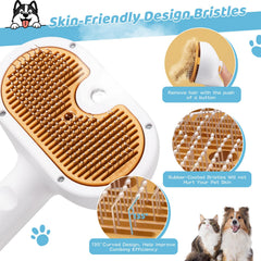 VVWVVW cabezal de limpieza para mascotas con gel protector.