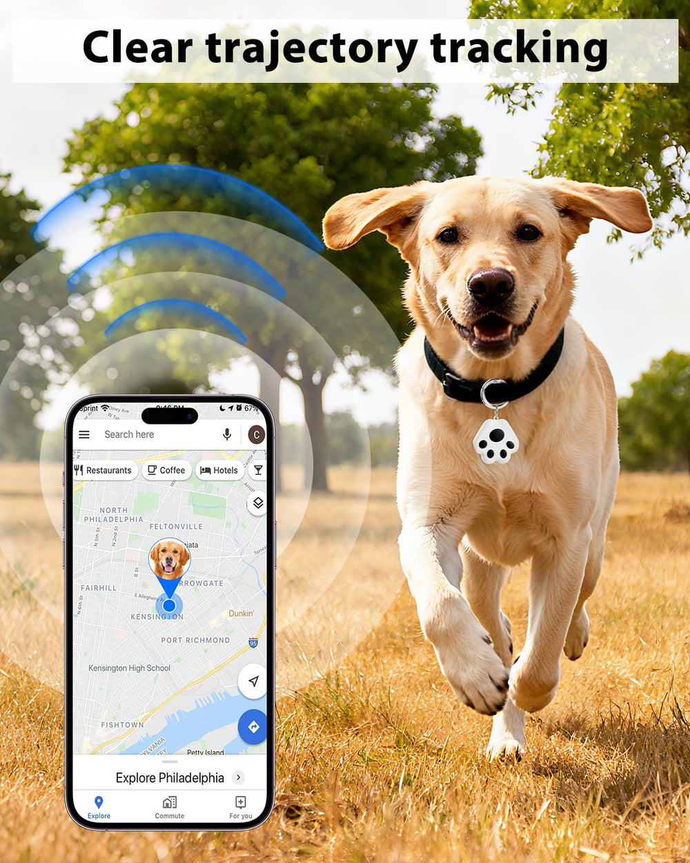 VVyL rastreador emite sonido a 20 m para localizar rápidamente a tu mascota