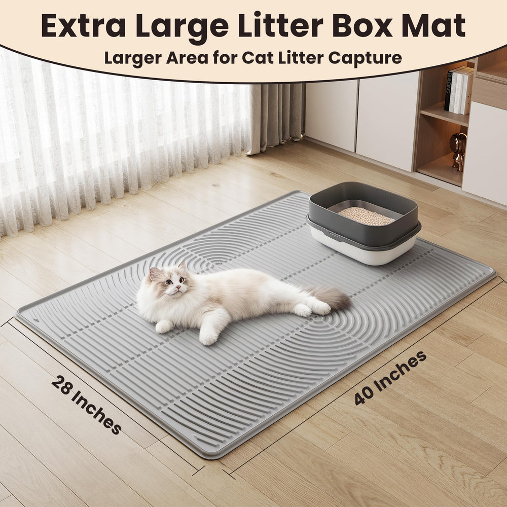 Sección de silicona suave VZYTV para las patas del gato.