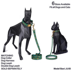Collar waaag universo luna, diseño creciente para mascotas modernas y cómodas.