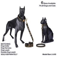 Collar waaag pet con diseño luna-estrellas, añade estilo sin perder comodidad.