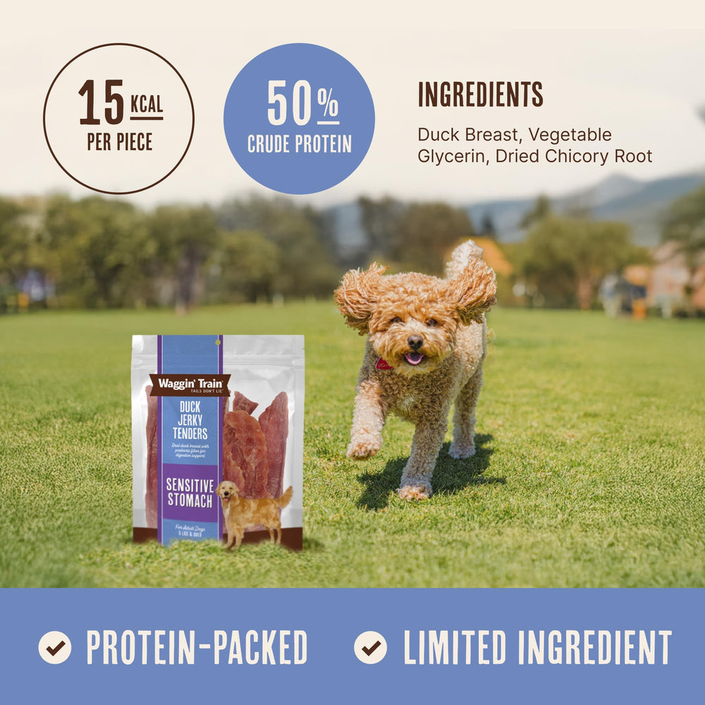 Waggin' Train con fibra prebiótica para una digestión suave