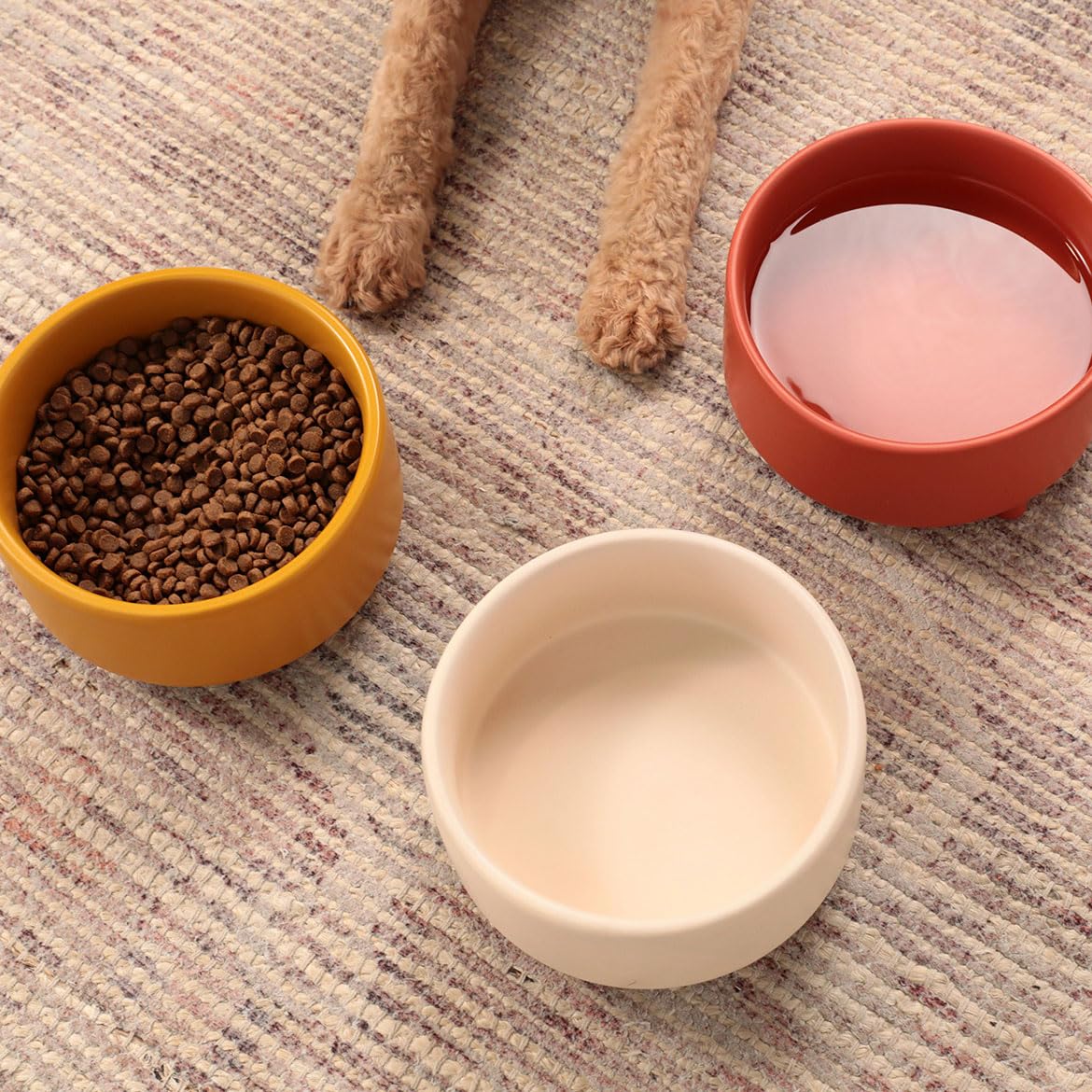 Waggo Uplift cuenco cerámico para perro grande, gran capacidad para alimento.