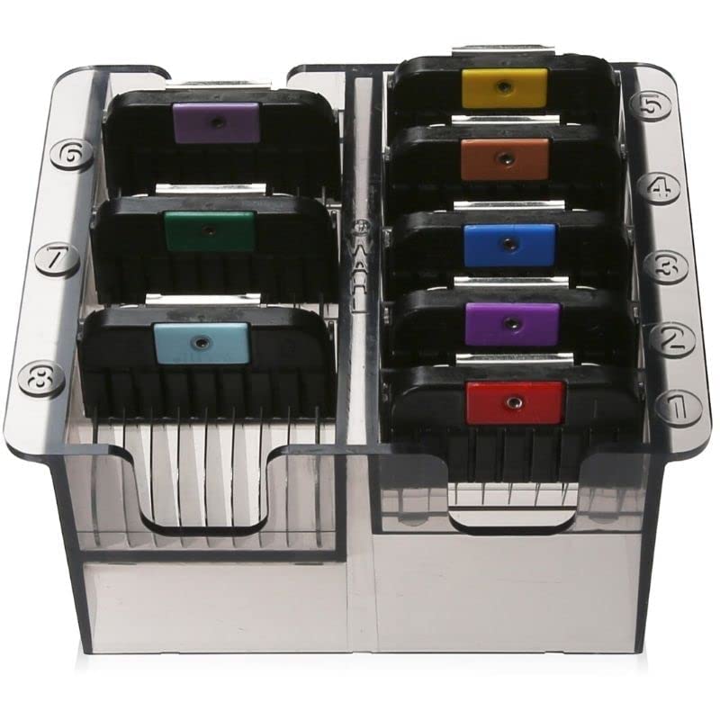Wahl Professional Animal attachment comb one-quarter-inch for even coats across medium fur.