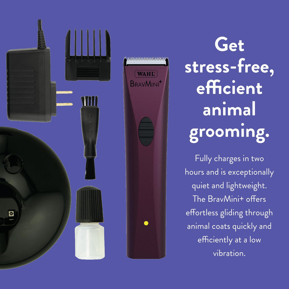 Wahl Bravmini+ aceite para hojas para un corte suave.