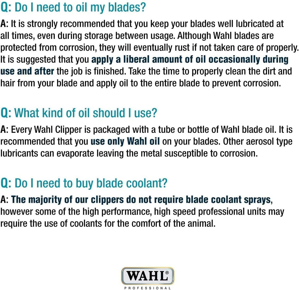 Wahl, combinación de hoja y cuerpo para cortes precisos.