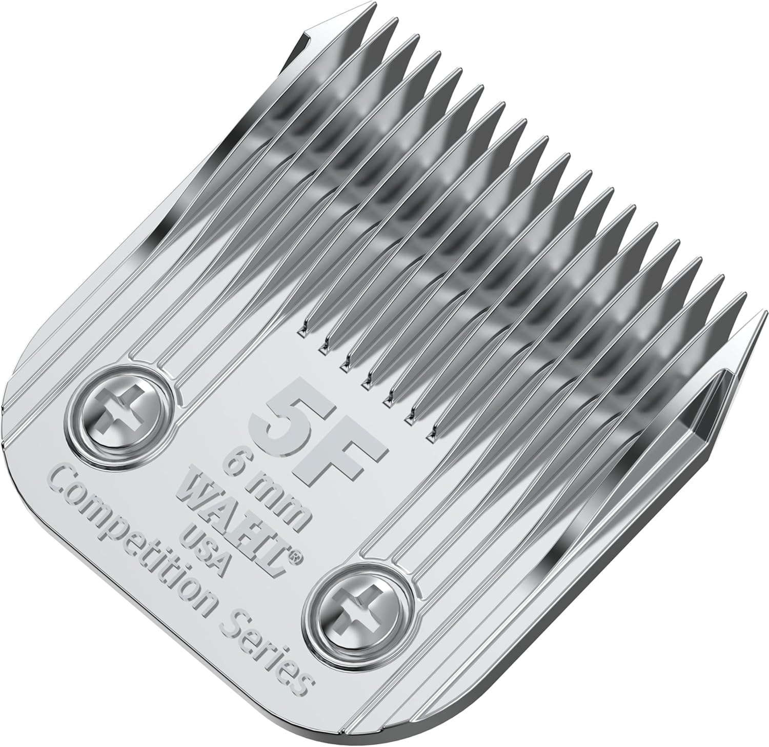 Hoja Wahl 5F para un corte suave de 6 mm en mascotas.