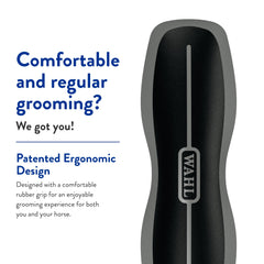 WAHL mango ergonómico para cepillo de caballo, agarre cómodo durante sesiones