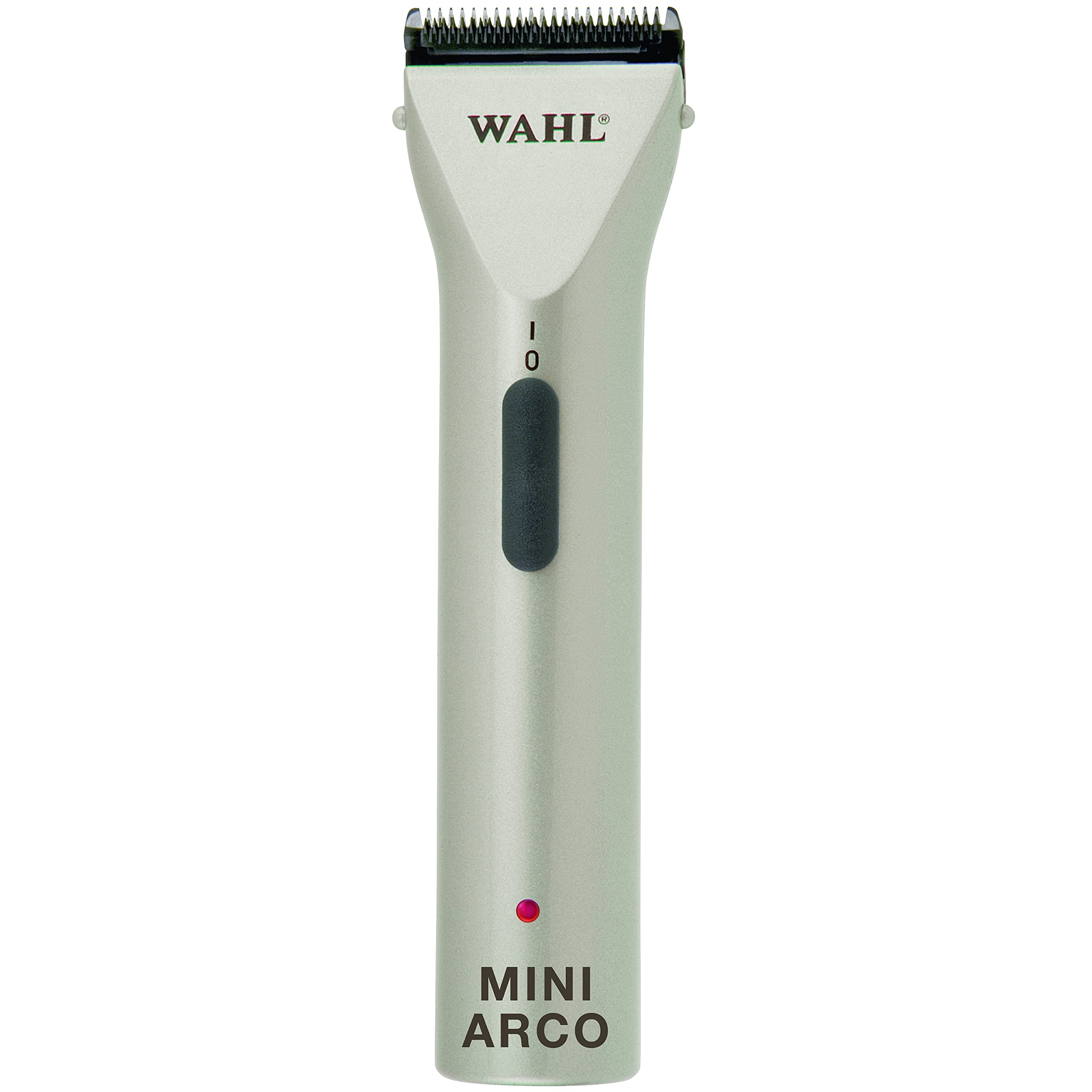 Wahl MiniArco; corte frontal; ideal para cuidado suave de cara y patas.
