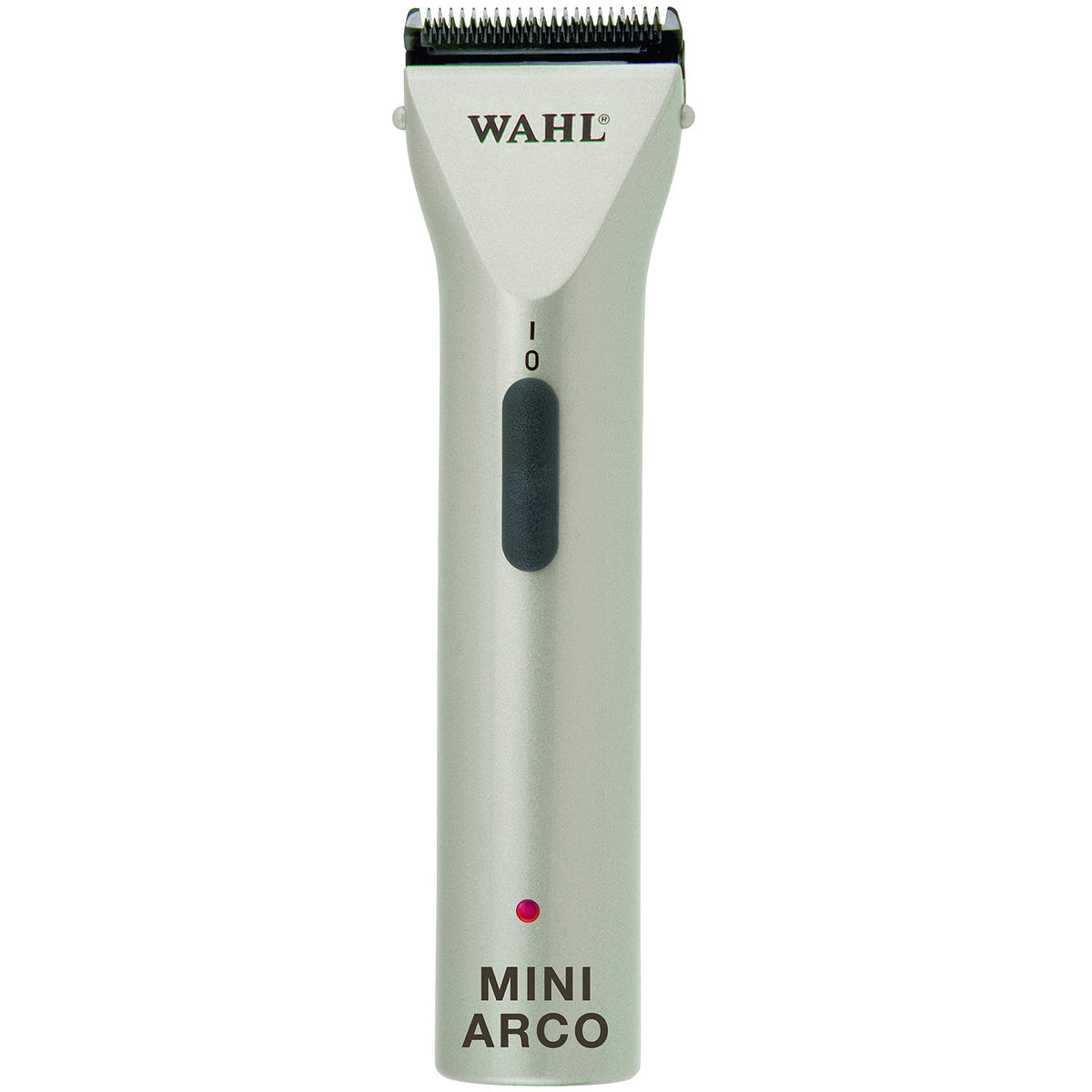 Wahl MiniArco; corte frontal; ideal para cuidado suave de cara y patas.