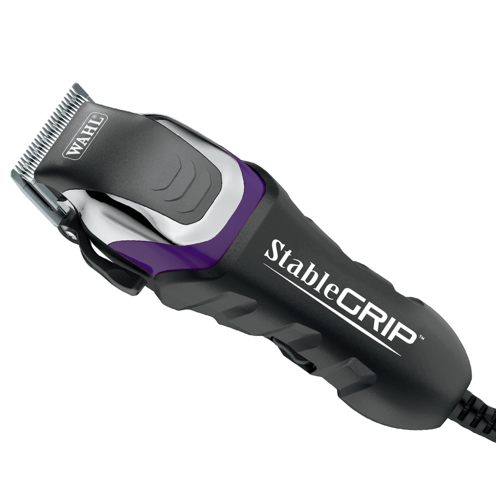 Wahl Pro Animal con agarre estable para corte ligero del cuerpo durante el aseo.
