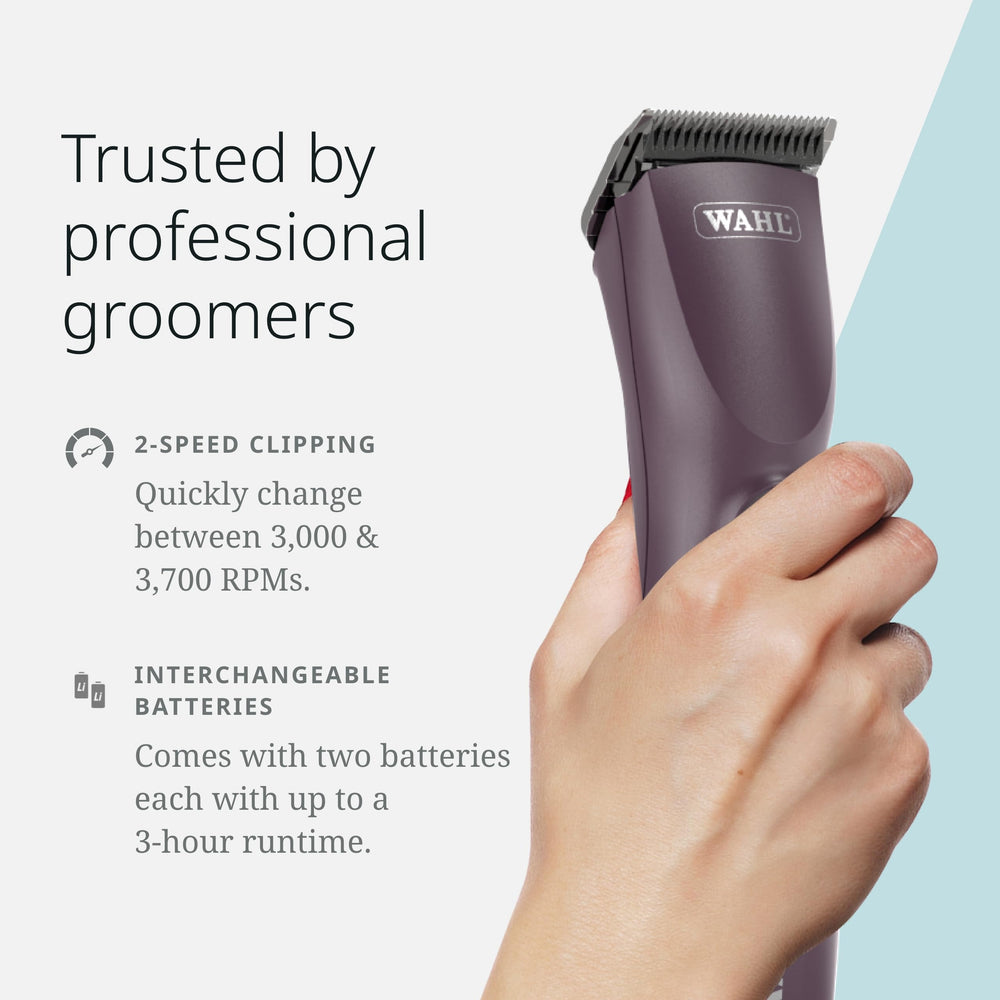 Wahl Pro Animal KM Supera ideal para perros y gatos en clínica o domicilio.