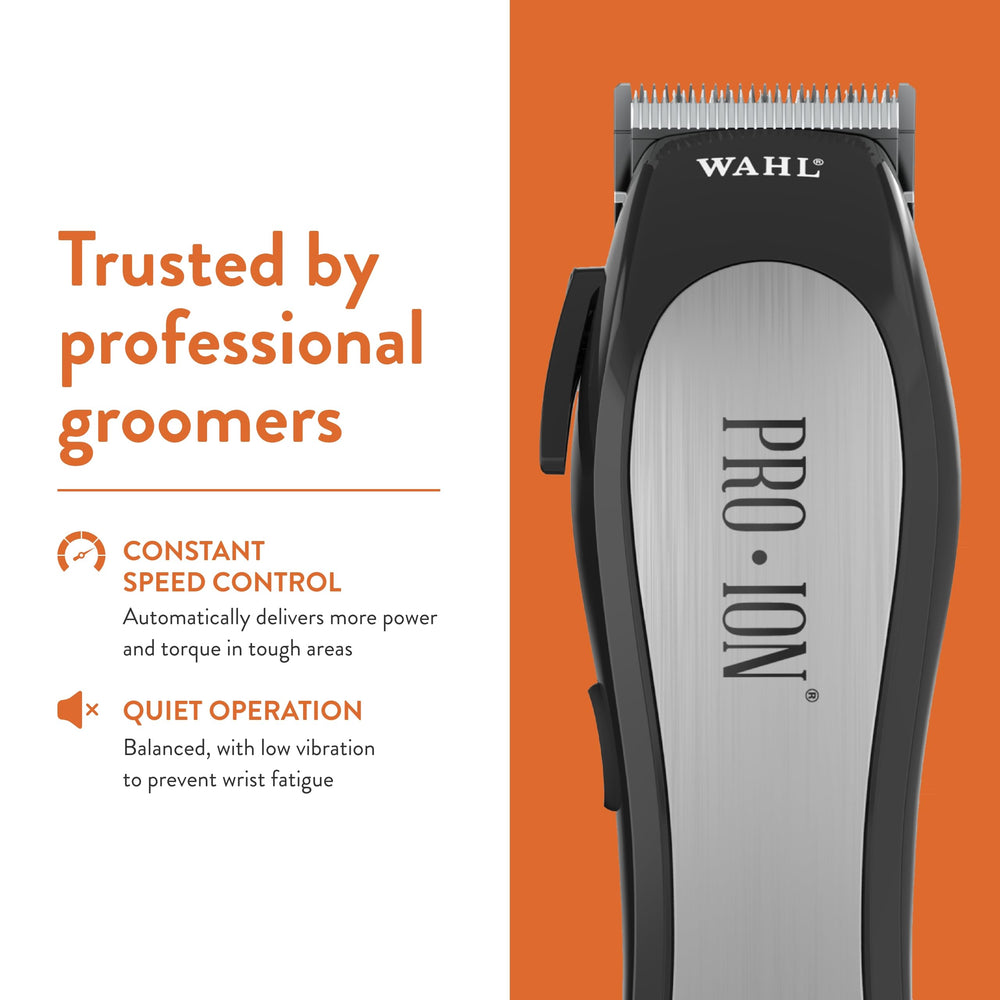 Wahl Pro Ion Pet: carga rápida de 15 minutos para extender la sesión