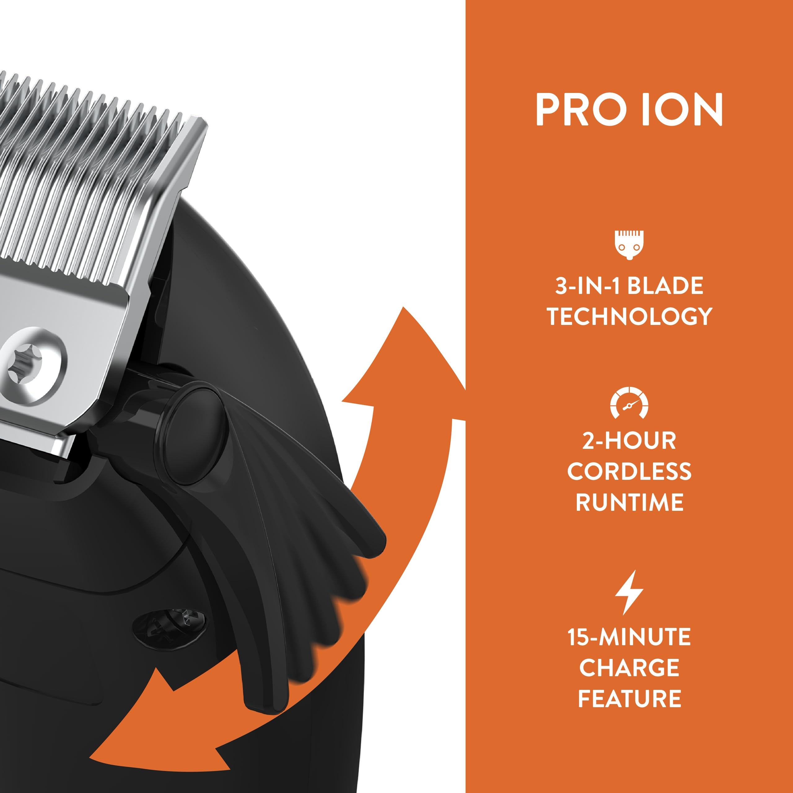 Wahl Pro Ion Pet: motor 6000 golpes por minuto para un corte rápido