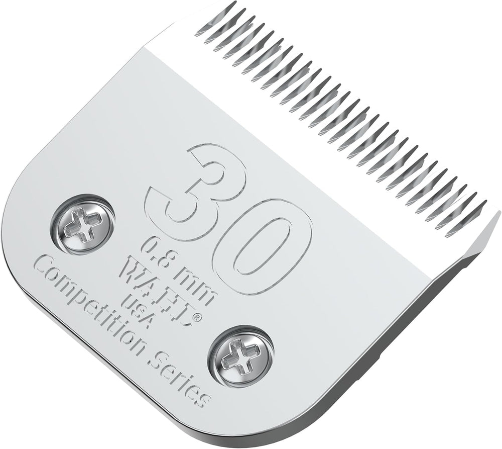 Cuchilla Wahl Professional Animal 30 fino, detalle de precisión 0,8 mm.