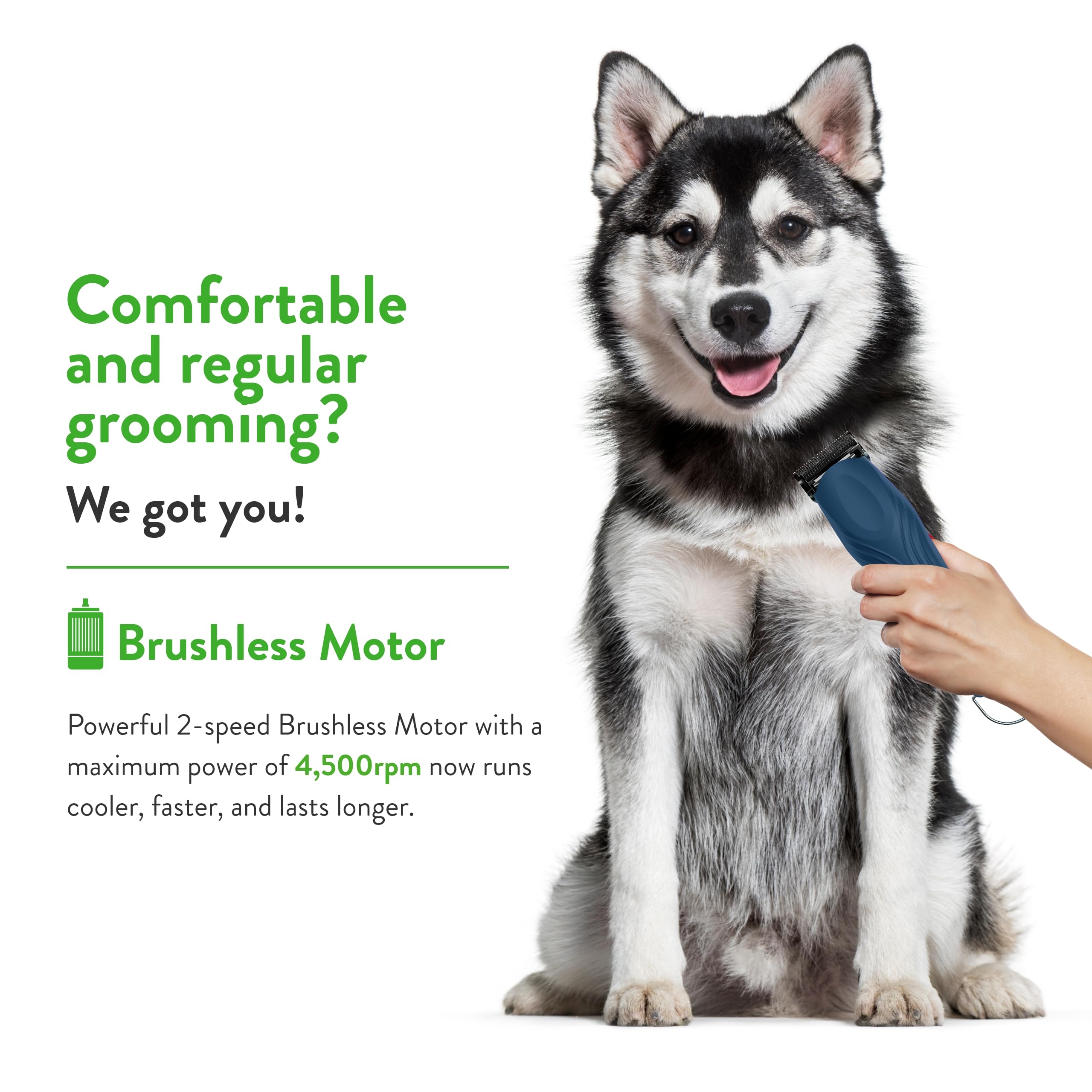 Wahl Professional Animal KMC+ doble velocidad para mayor versatilidad.