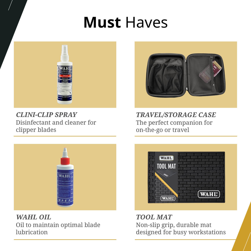 Wahl Professional prolonga la vida de las cuchillas con mantenimiento regular