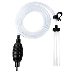 Waifoter limpiagrava sifón manual 7ft en acción para limpieza del sustrato