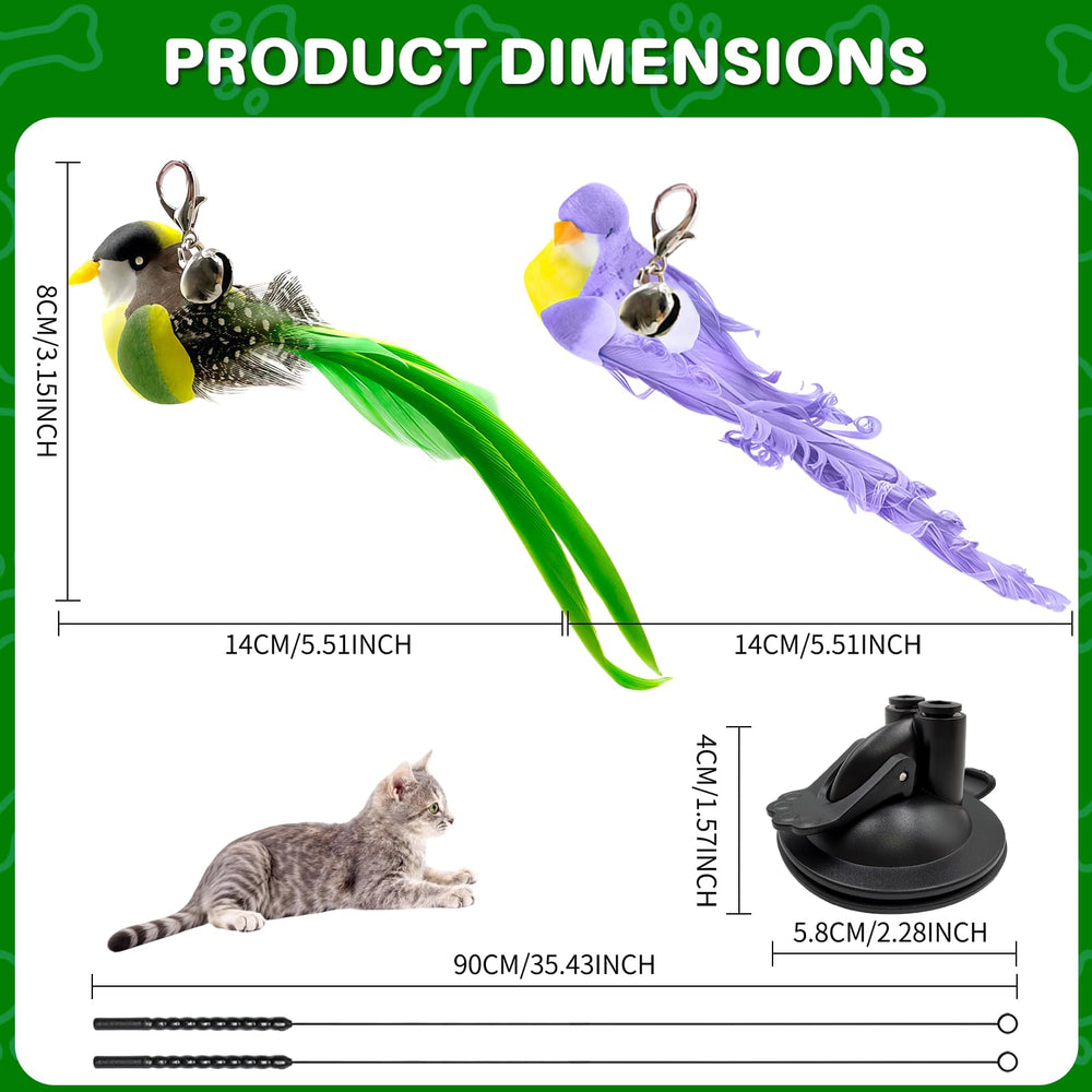 Walfront entretenimiento interior: juego seguro para gatos activos.