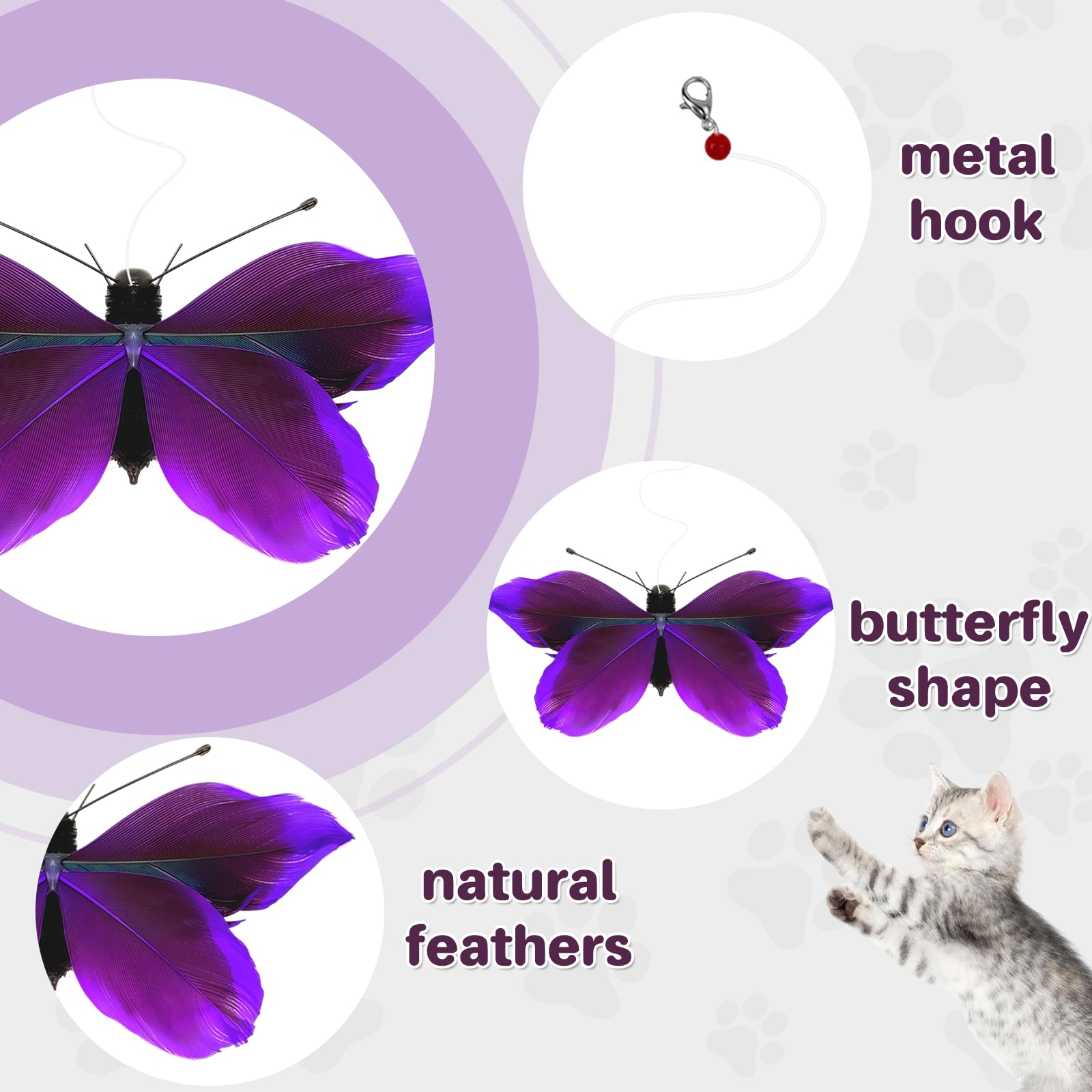 Walfront Mariposa: fomenta vínculo e interacción guiada con el dueño.