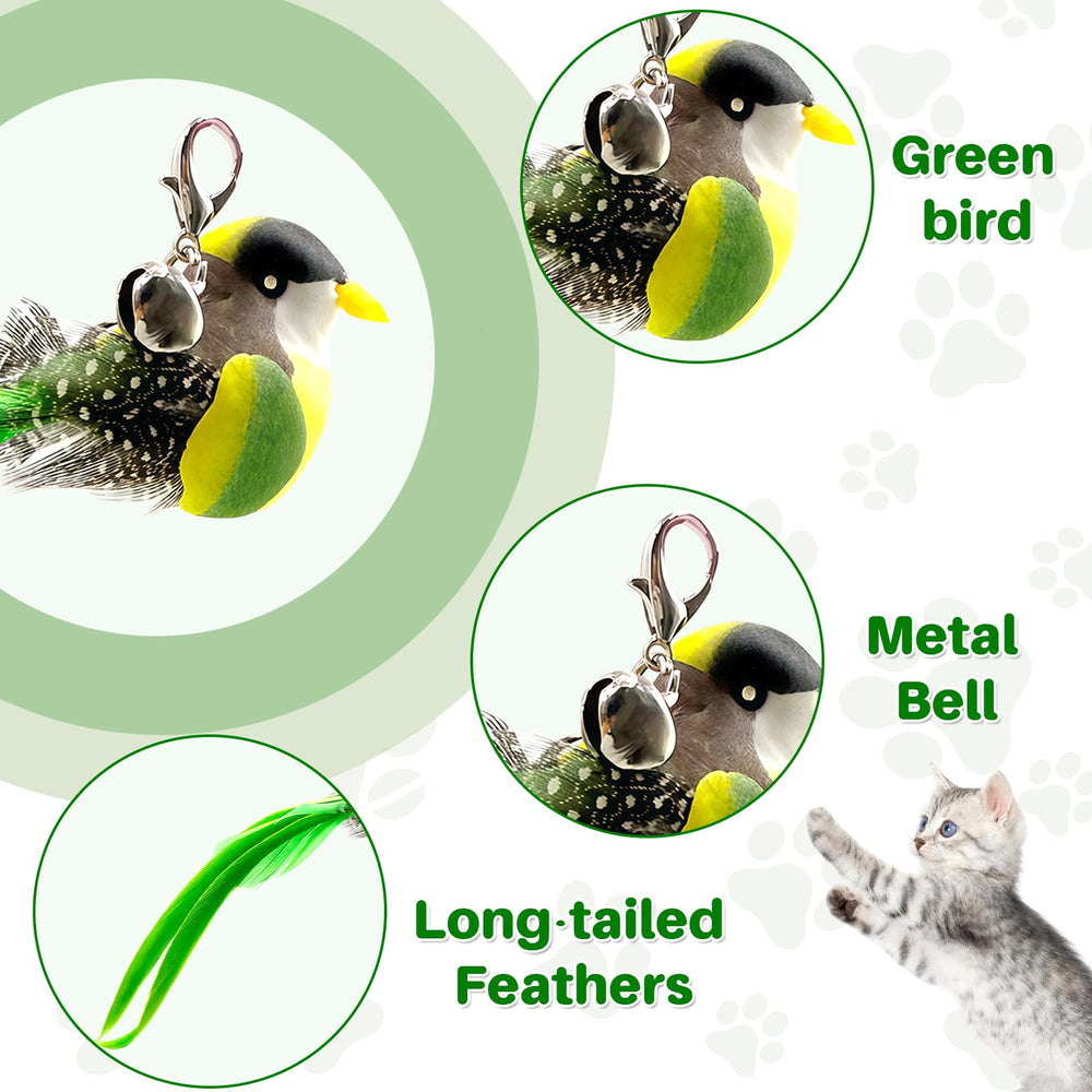 Walfront set cinco teasers: variedad para estimular al gato.
