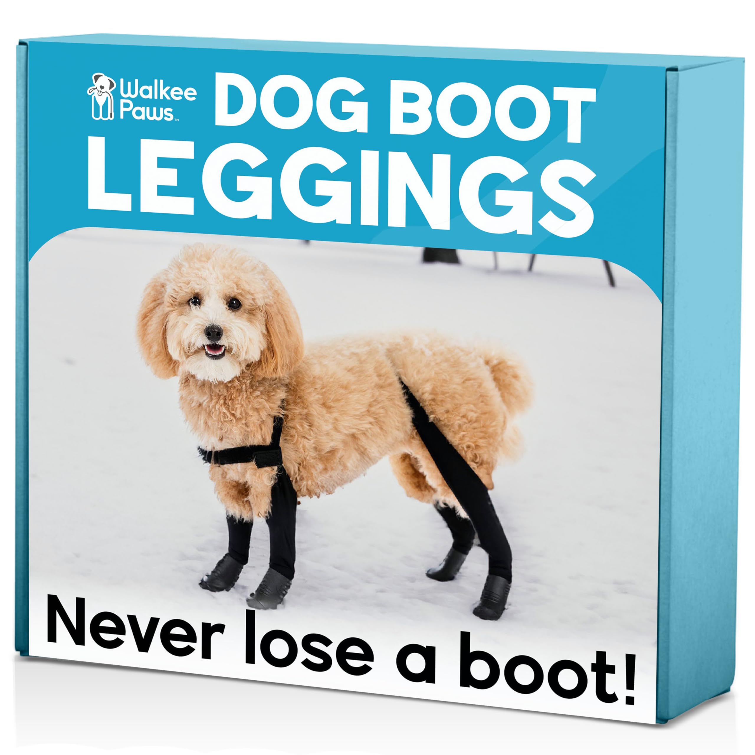 walkee-paws botas impermeables con cierre velcro frontal para paseos seguros bajo la lluvia