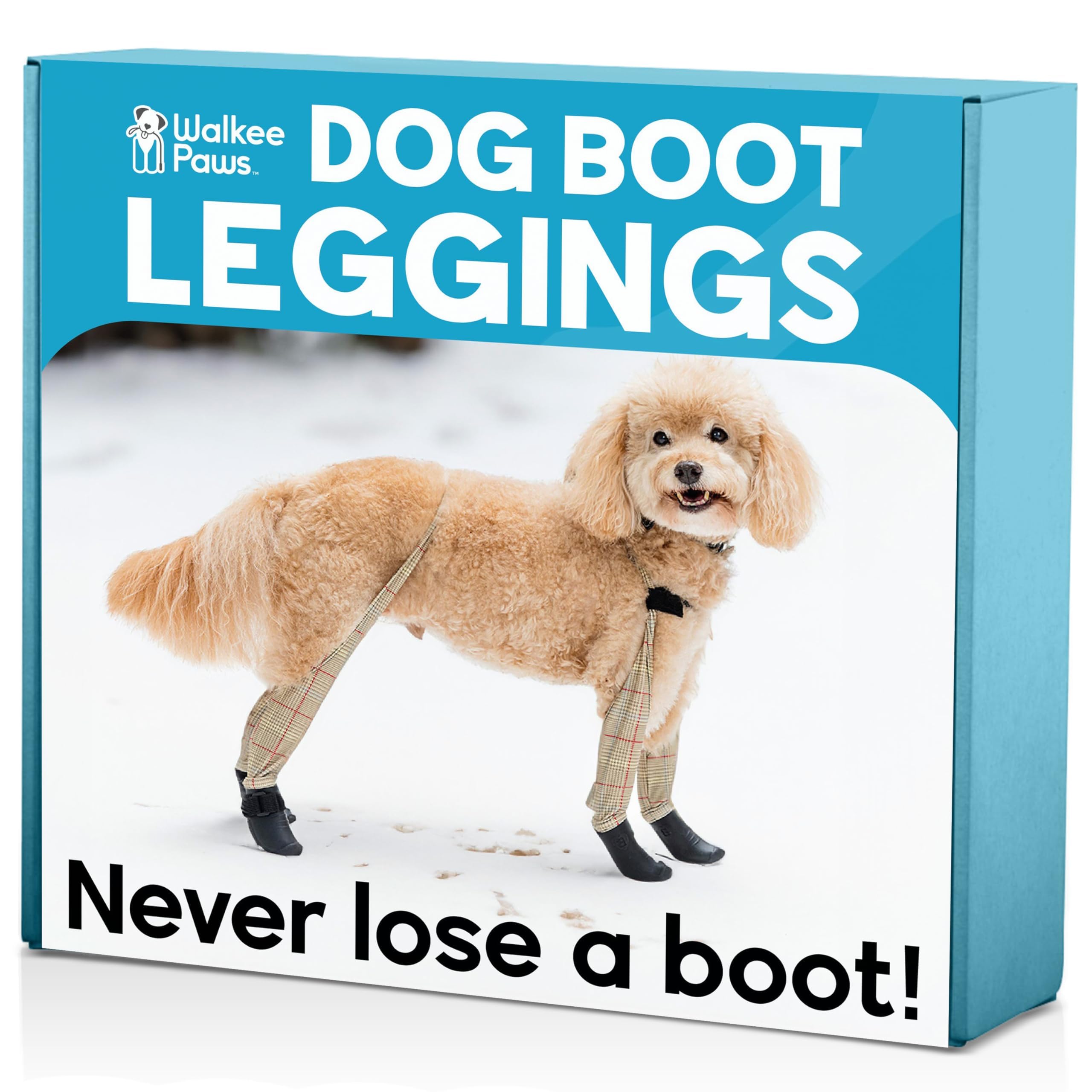 Botas Walkee Paws impermeables para lluvia protegen las patas