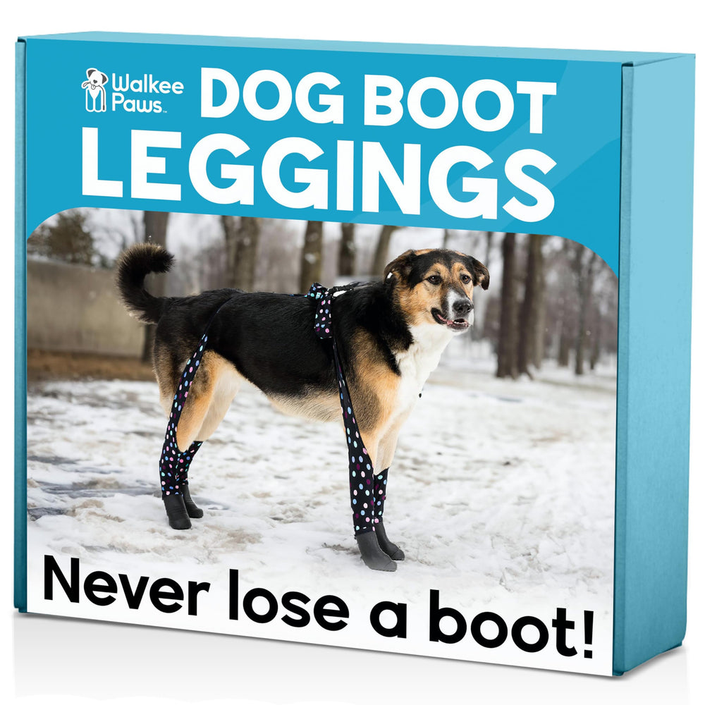 Walkee Paws: botas impermeables para perros con conjunto de leggings, ideal para lluvia