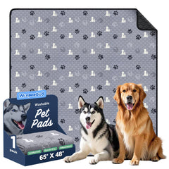 WanpeeGoo almohadilla lavable para perros, gran tamaño, protege suelos con absorción eficiente.